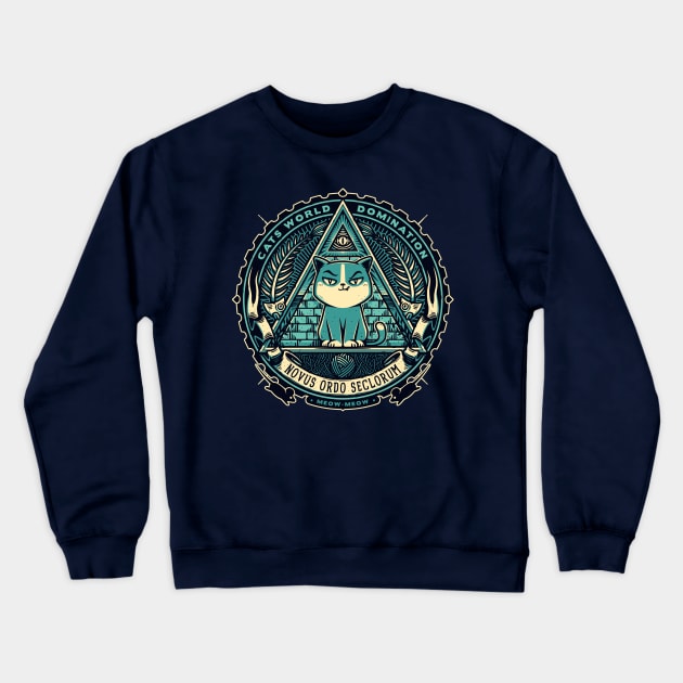 Illumeownati V.1 Crewneck Sweatshirt by StudioM6